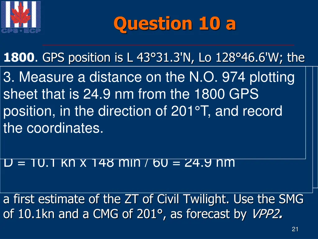 question 10 a