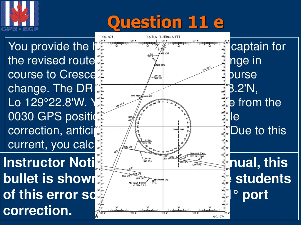 question 11 e