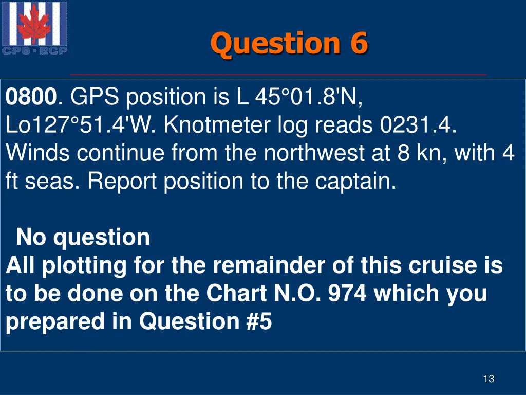 question 6