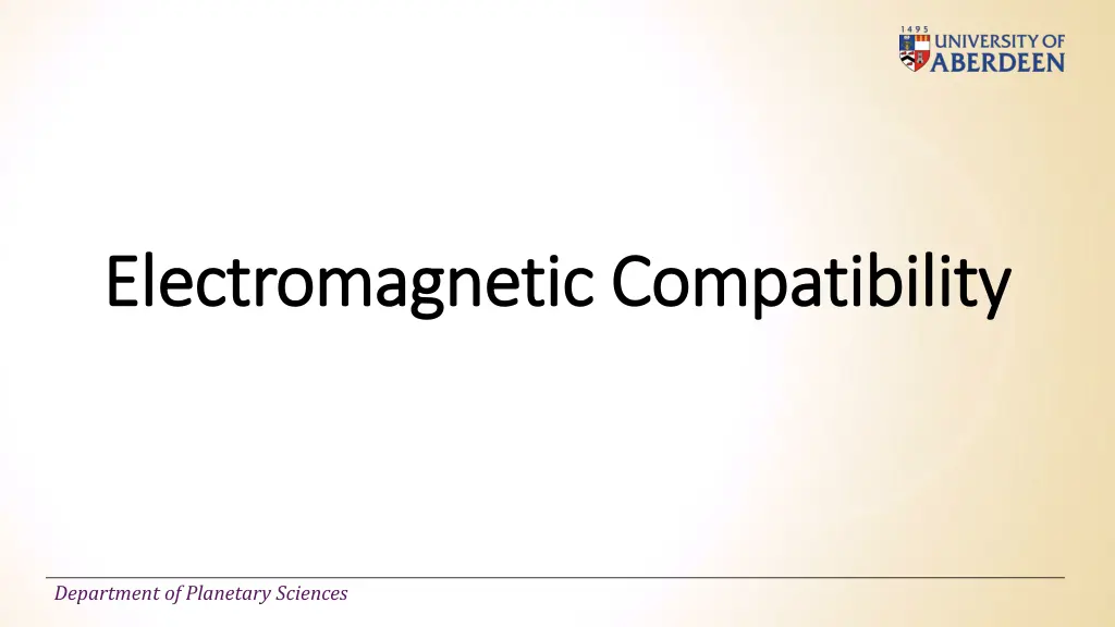 electromagnetic compatibility electromagnetic