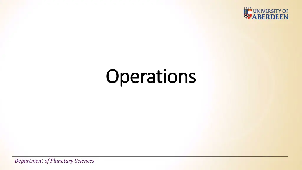 operations operations