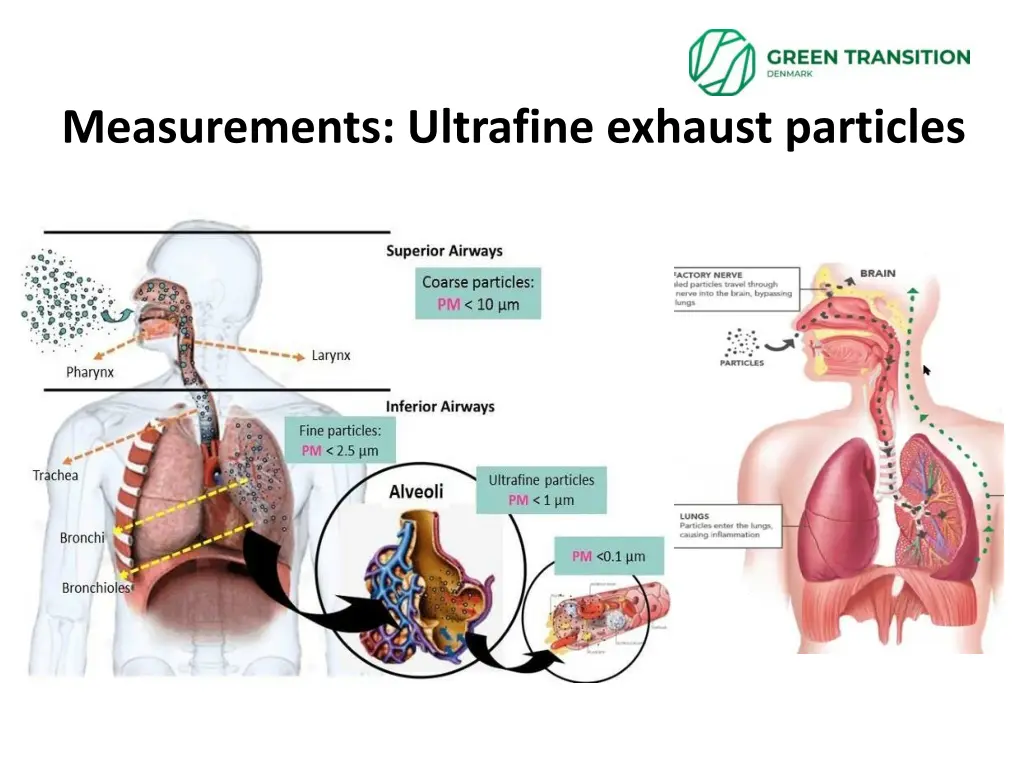 measurements ultrafine exhaust particles