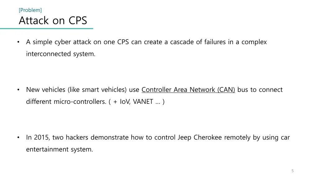 problem attack on cps