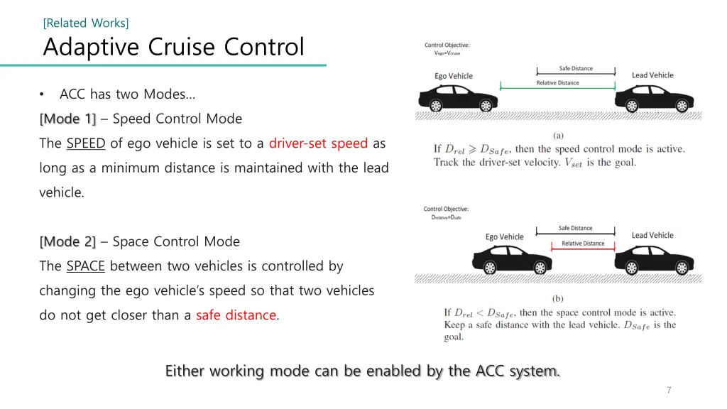 related works adaptive cruise control 1