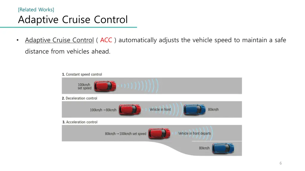 related works adaptive cruise control