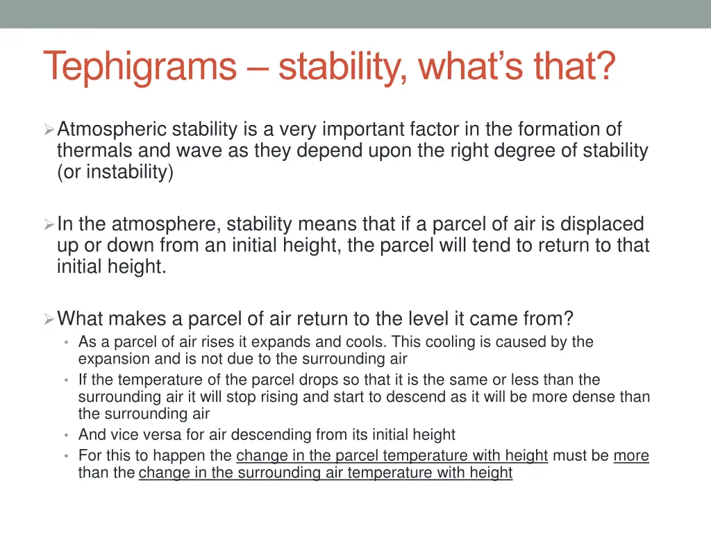 tephigrams stability what s that