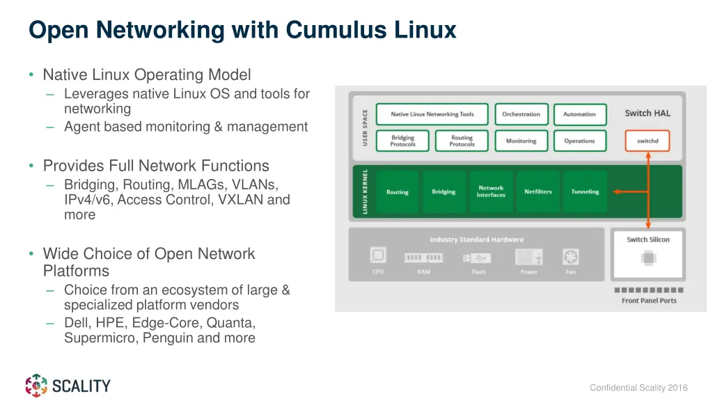 open networking with cumulus linux