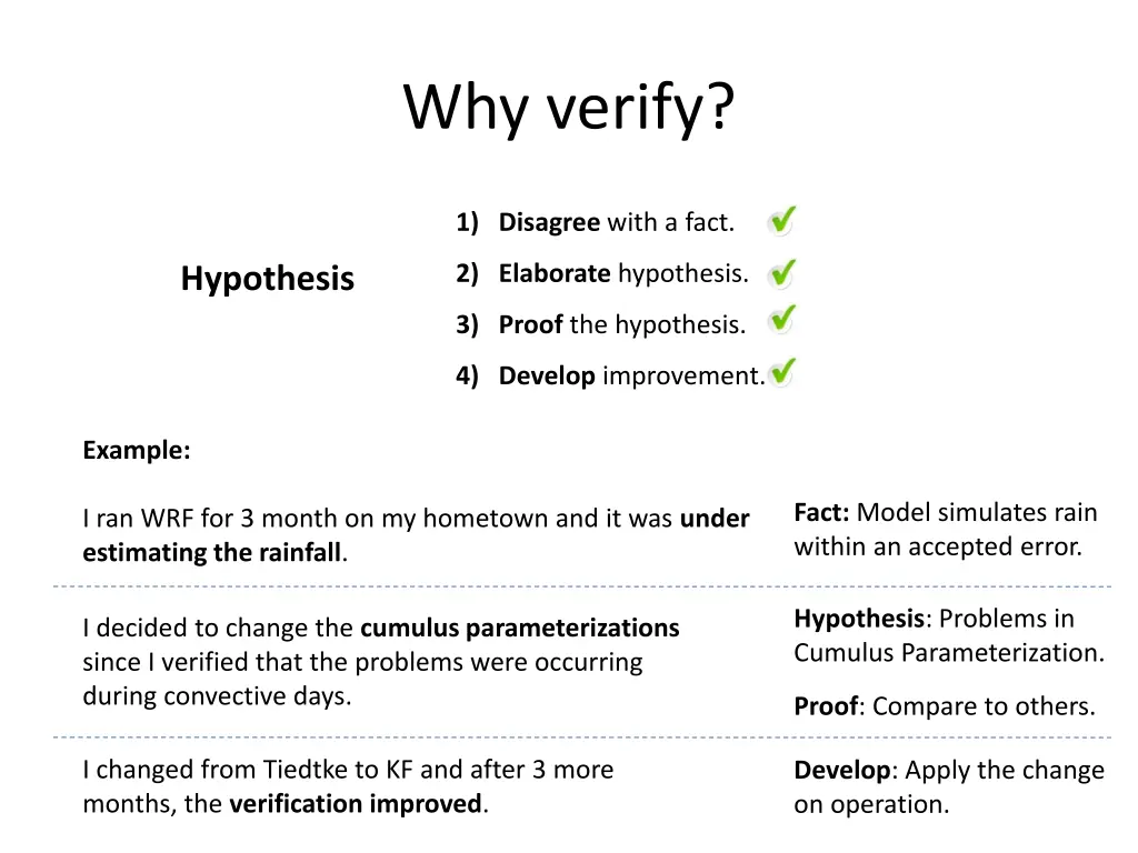 why verify