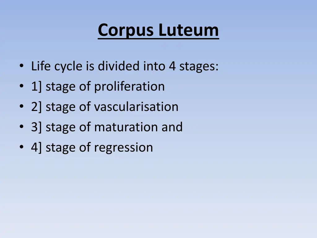 corpus luteum