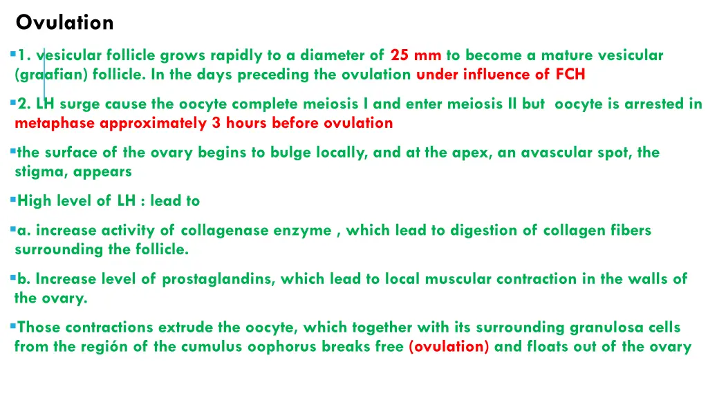 ovulation