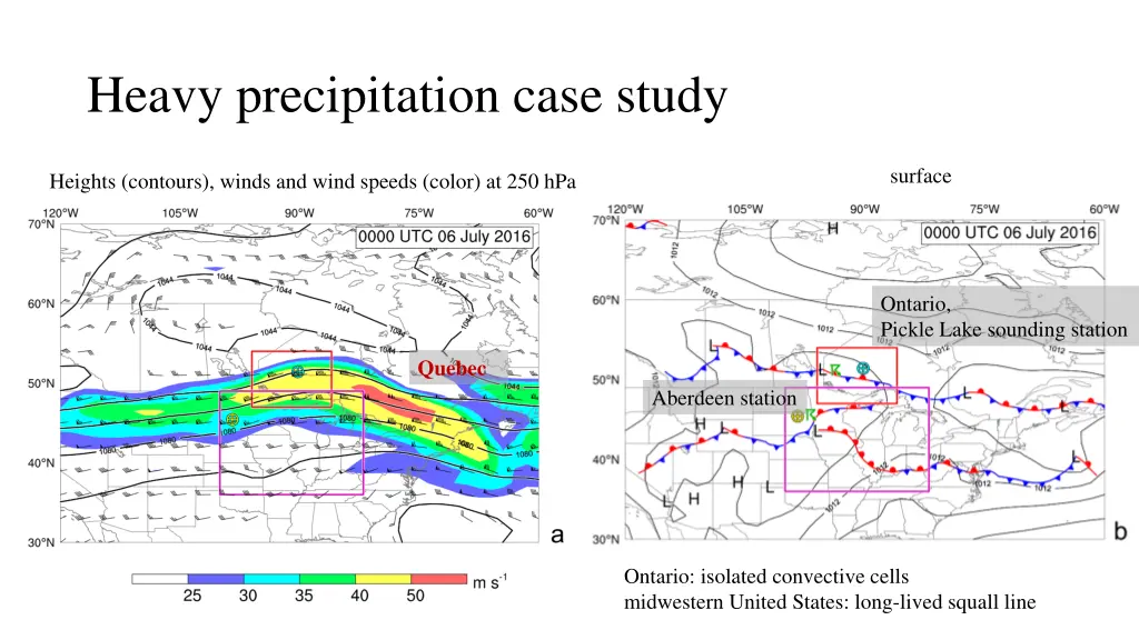 heavy precipitation case study