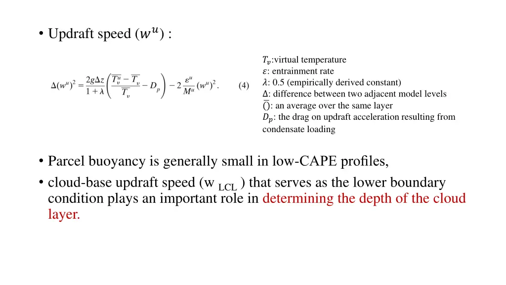 updraft speed