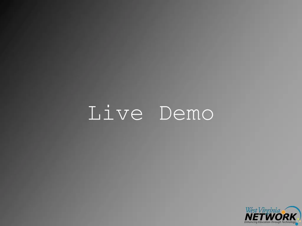 live demo