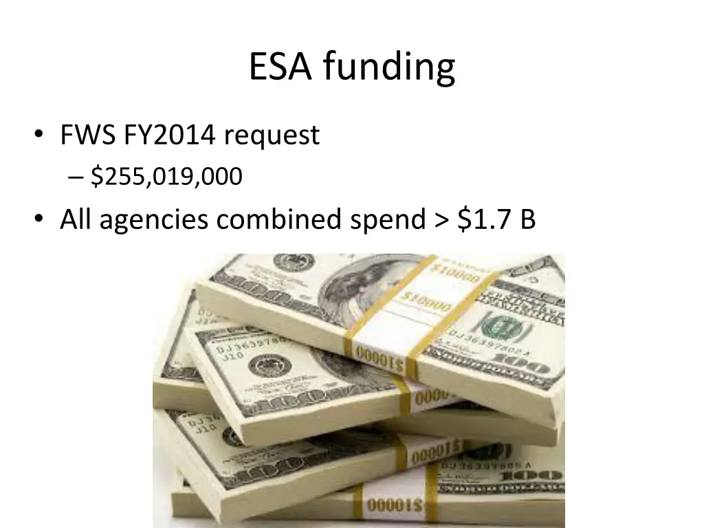 esa funding