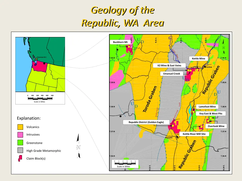 geology of the republic wa area