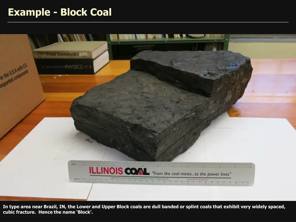 example block coal