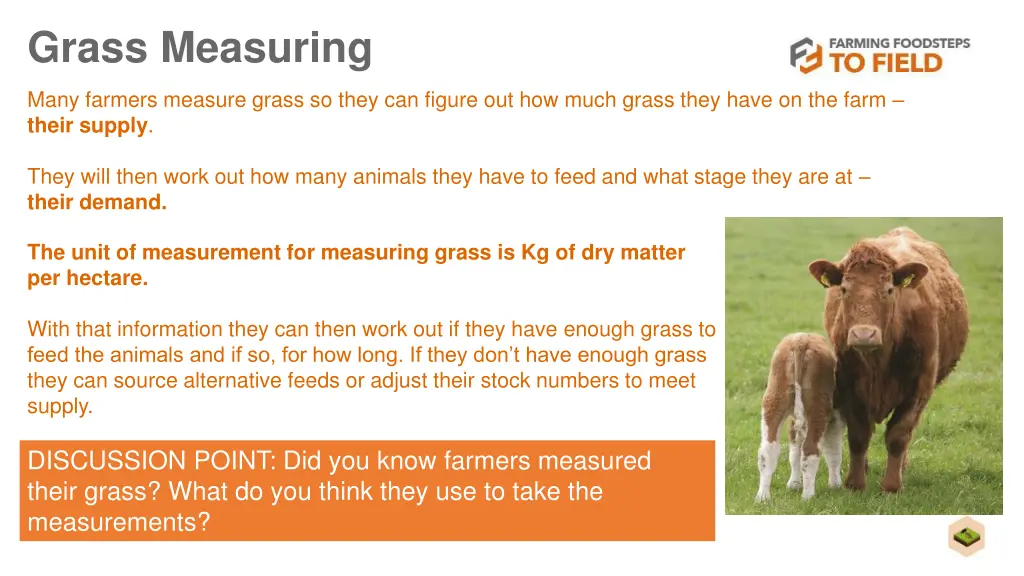 grass measuring