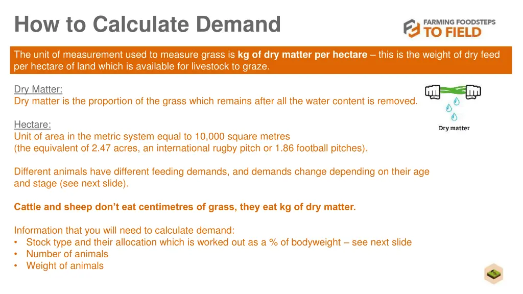 how to calculate demand