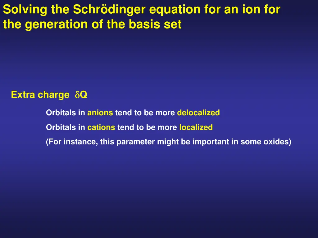 solving the schr dinger equation