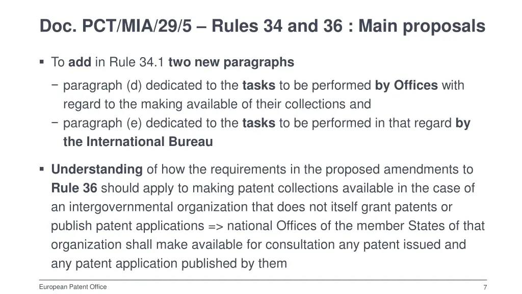 doc pct mia 29 5 rules 34 and 36 main proposals 1