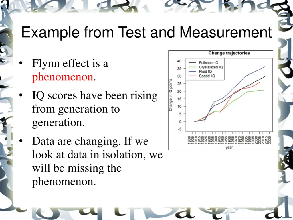 example from test and measurement