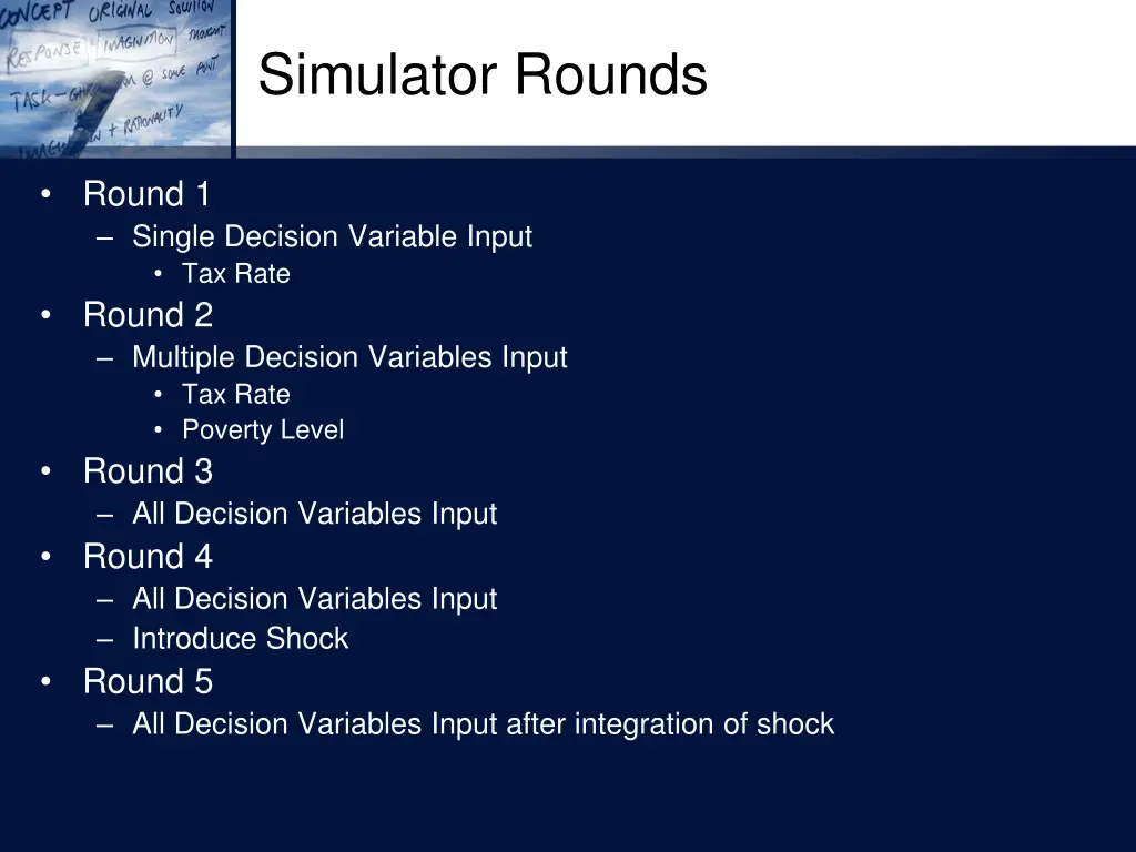 simulator rounds