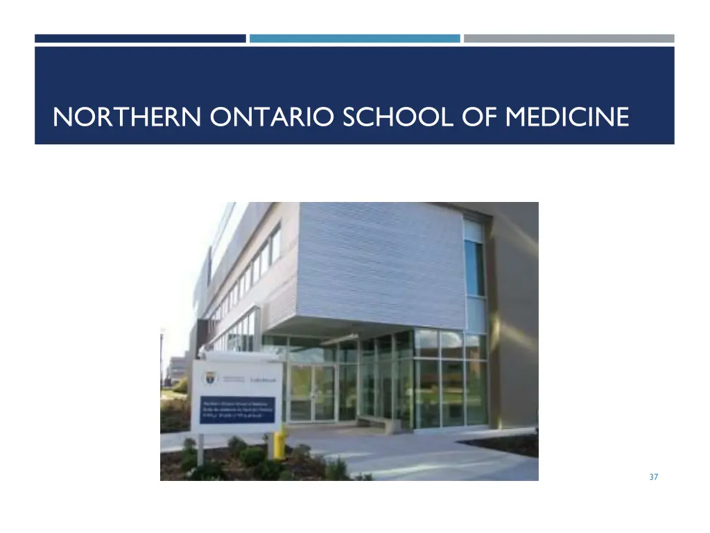 northern ontario school of medicine