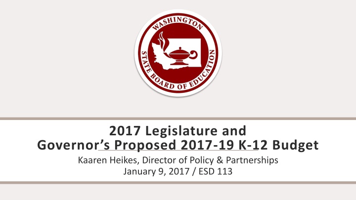 2017 legislature and