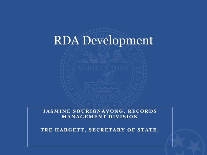 rda development