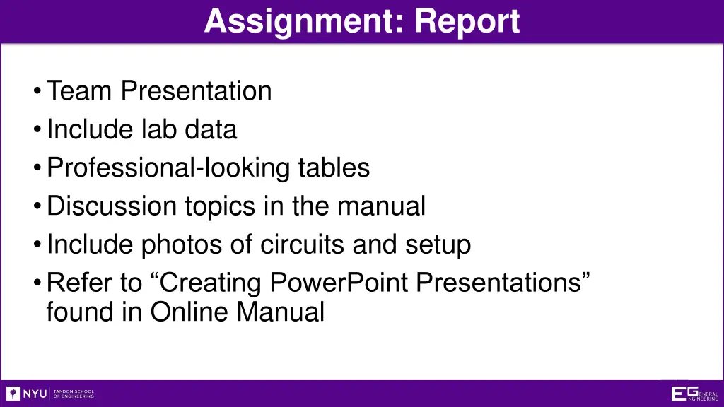 assignment report 1