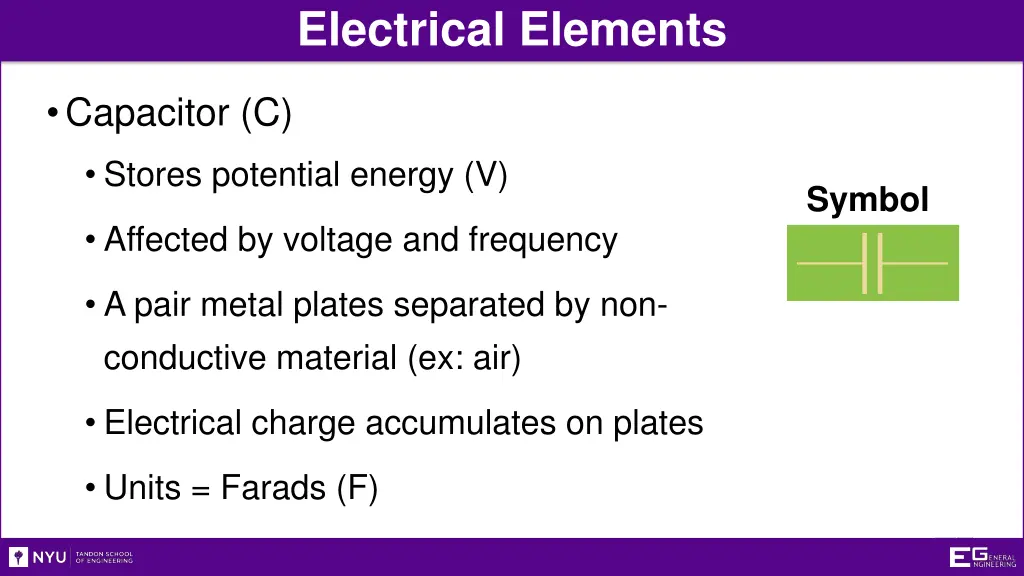 electrical elements 1