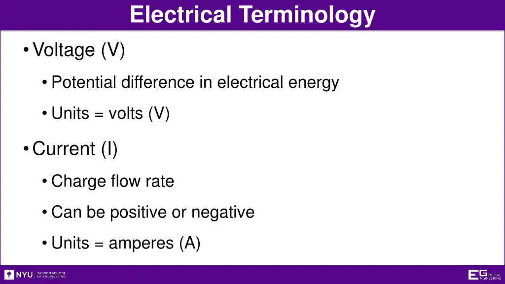 electrical terminology