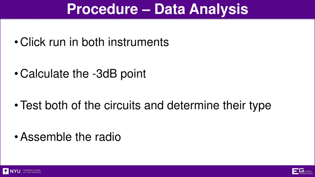 procedure data analysis