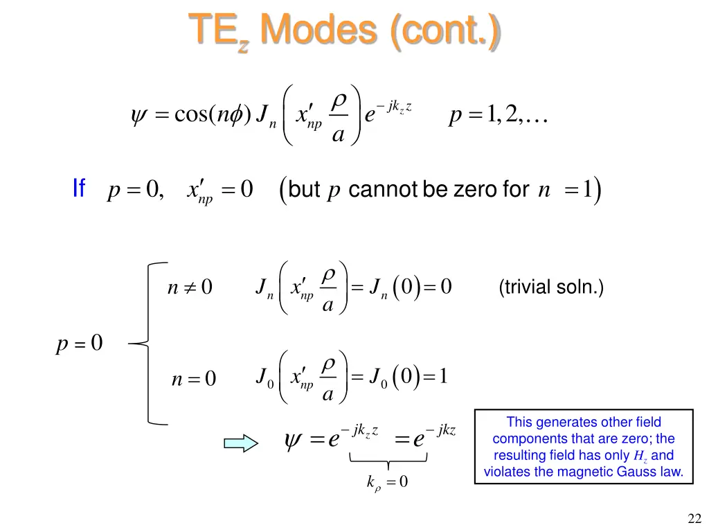 te z modes cont 2