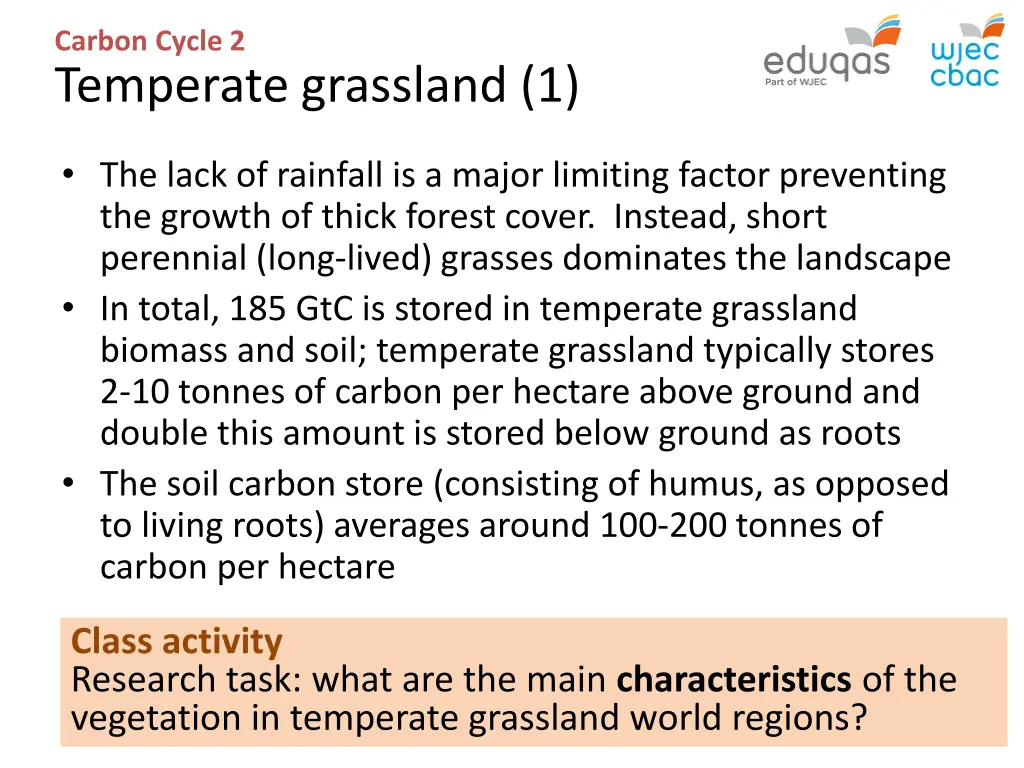 carbon cycle 2 temperate grassland 1