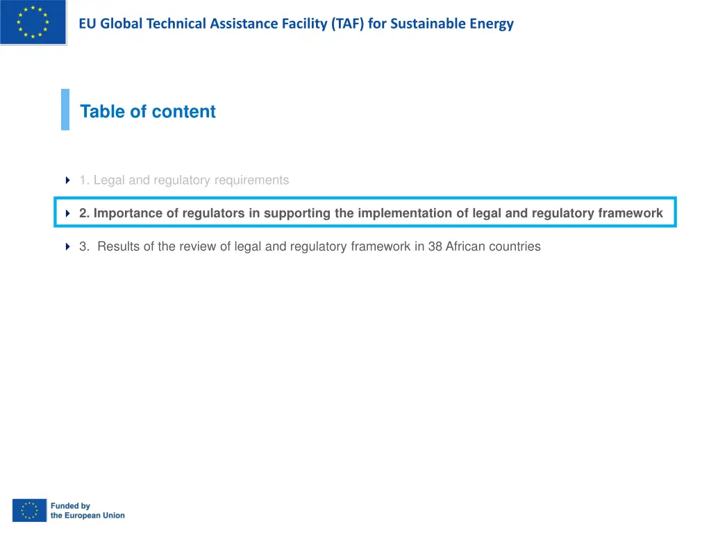 eu global technical assistance facility 11