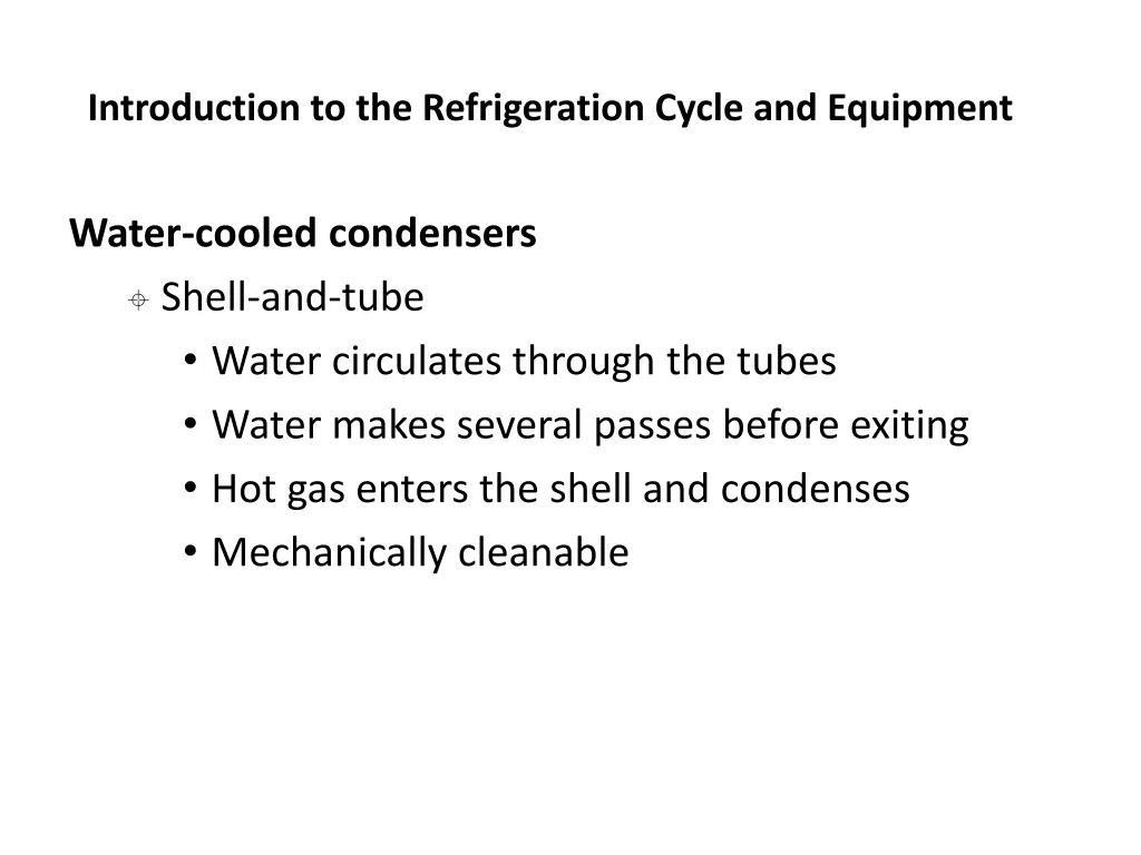 introduction to the refrigeration cycle 13