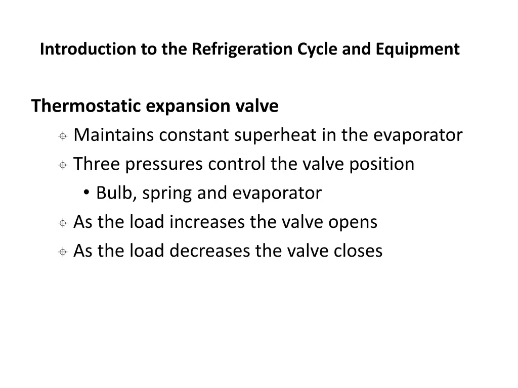 introduction to the refrigeration cycle 18