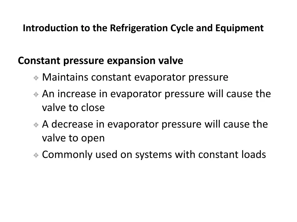 introduction to the refrigeration cycle 19