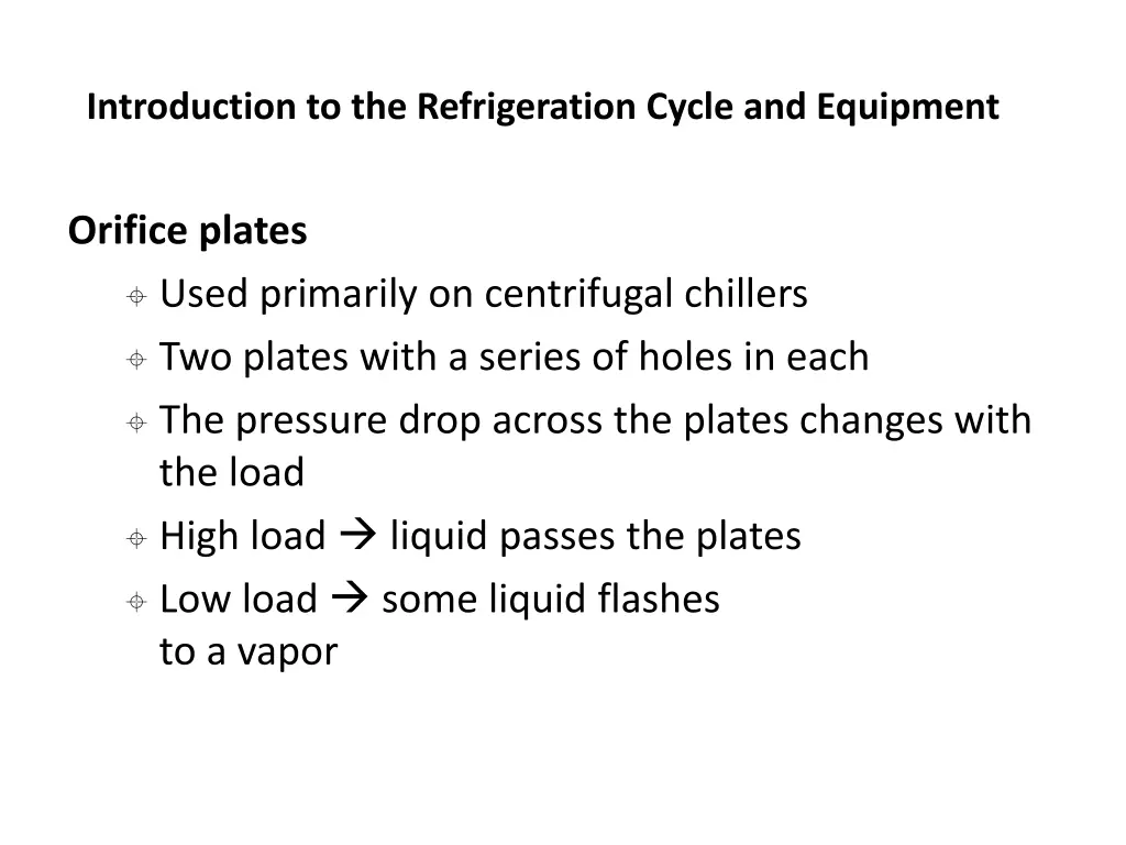 introduction to the refrigeration cycle 21