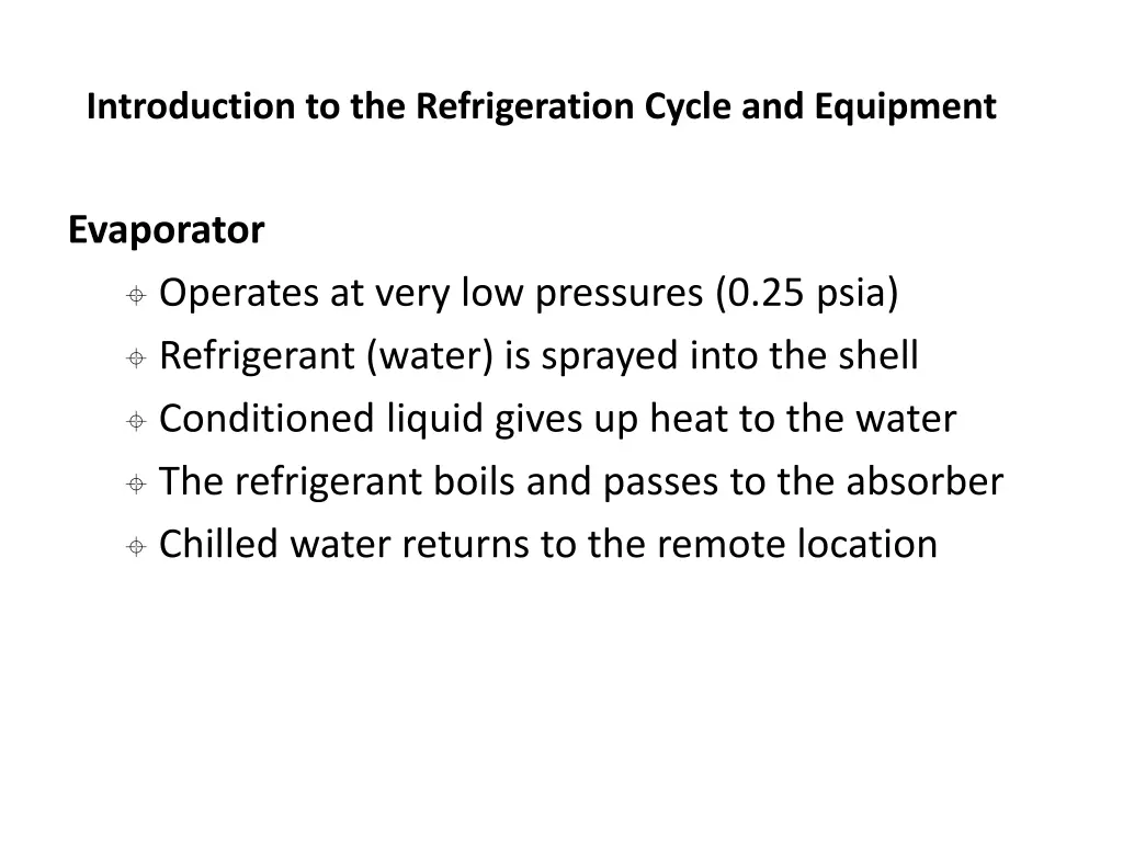 introduction to the refrigeration cycle 26