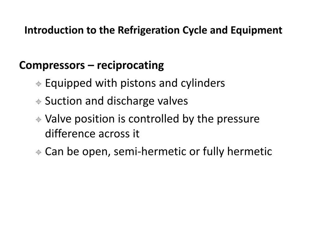 introduction to the refrigeration cycle 7