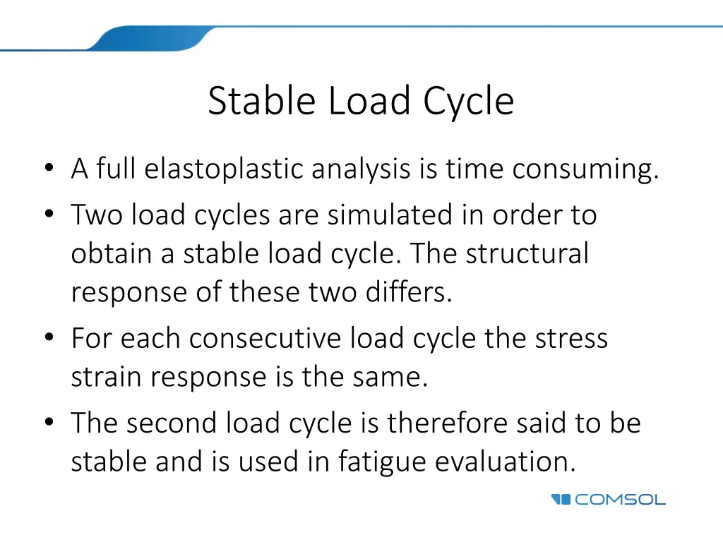 stable load cycle