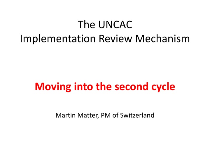 the uncac