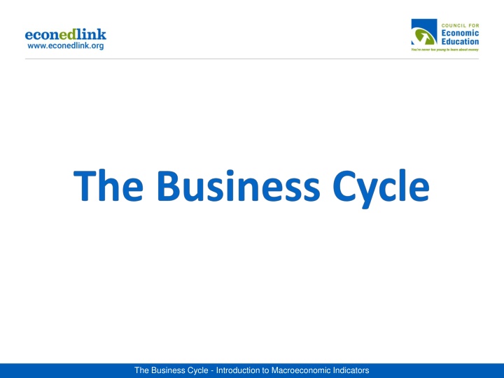 the business cycle introduction to macroeconomic