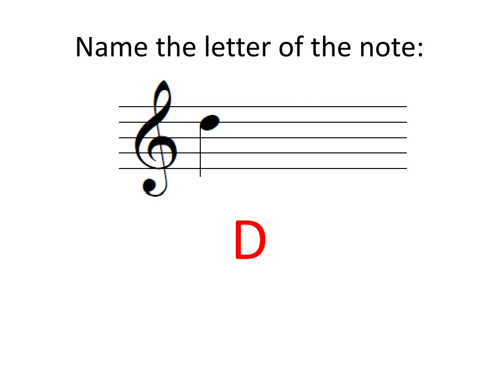 name the letter of the note 1