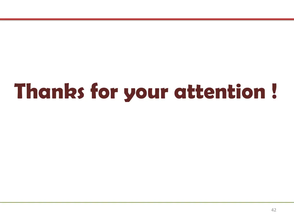 thanks for your attention