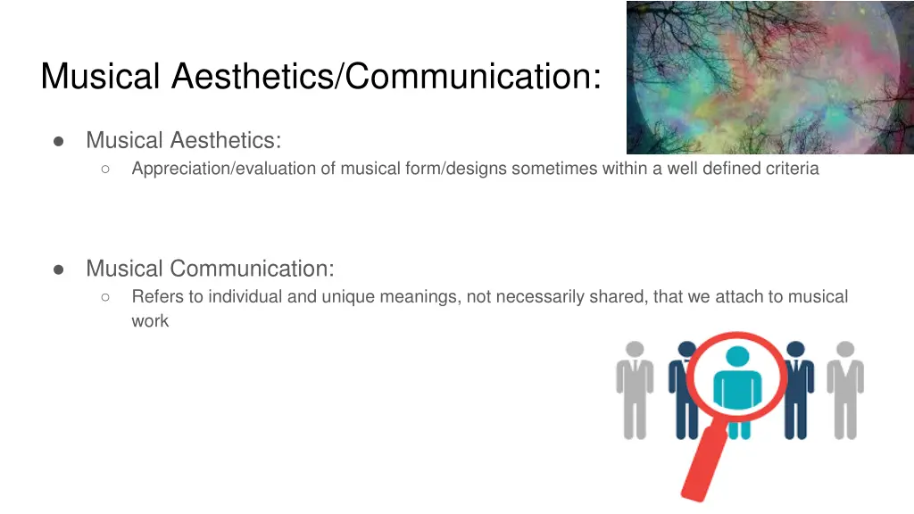 musical aesthetics communication