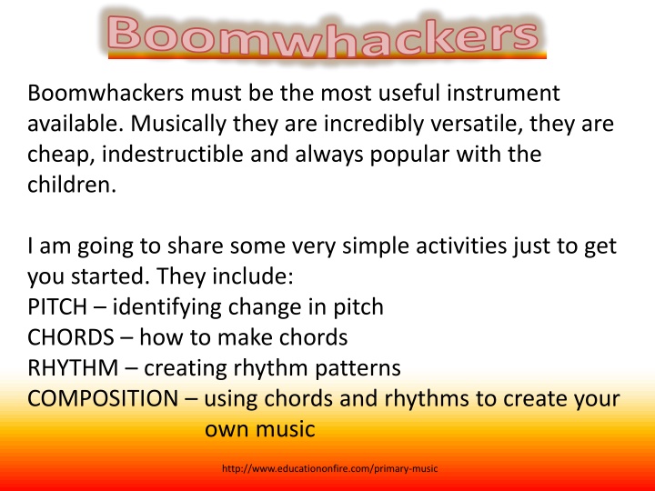 boomwhackers