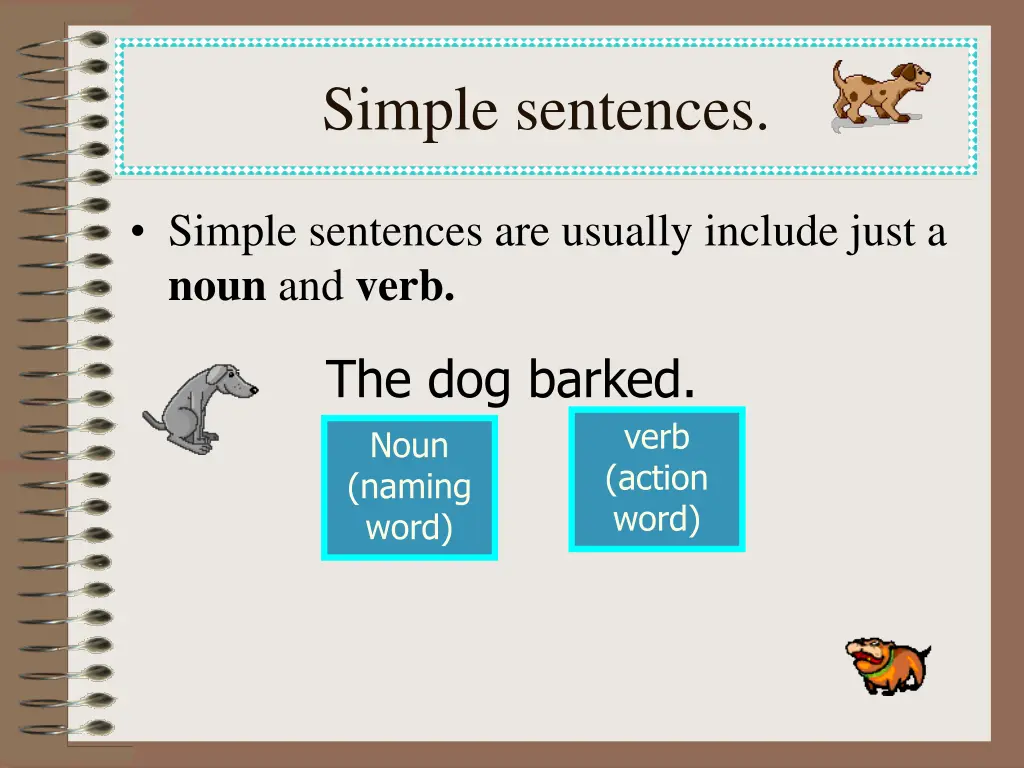 simple sentences